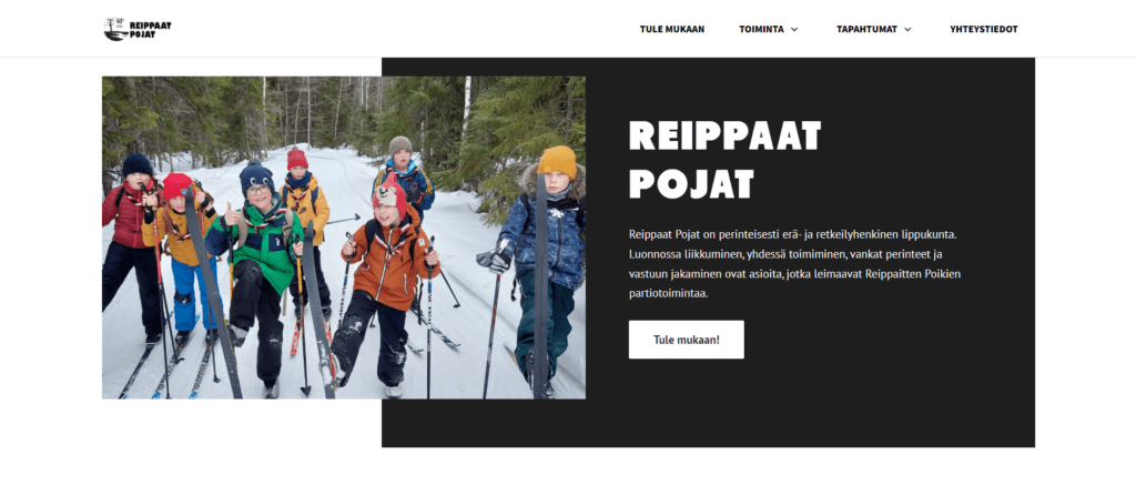 Ärräpeen uudet verkkosivut on julkaistu! - Lue lisää